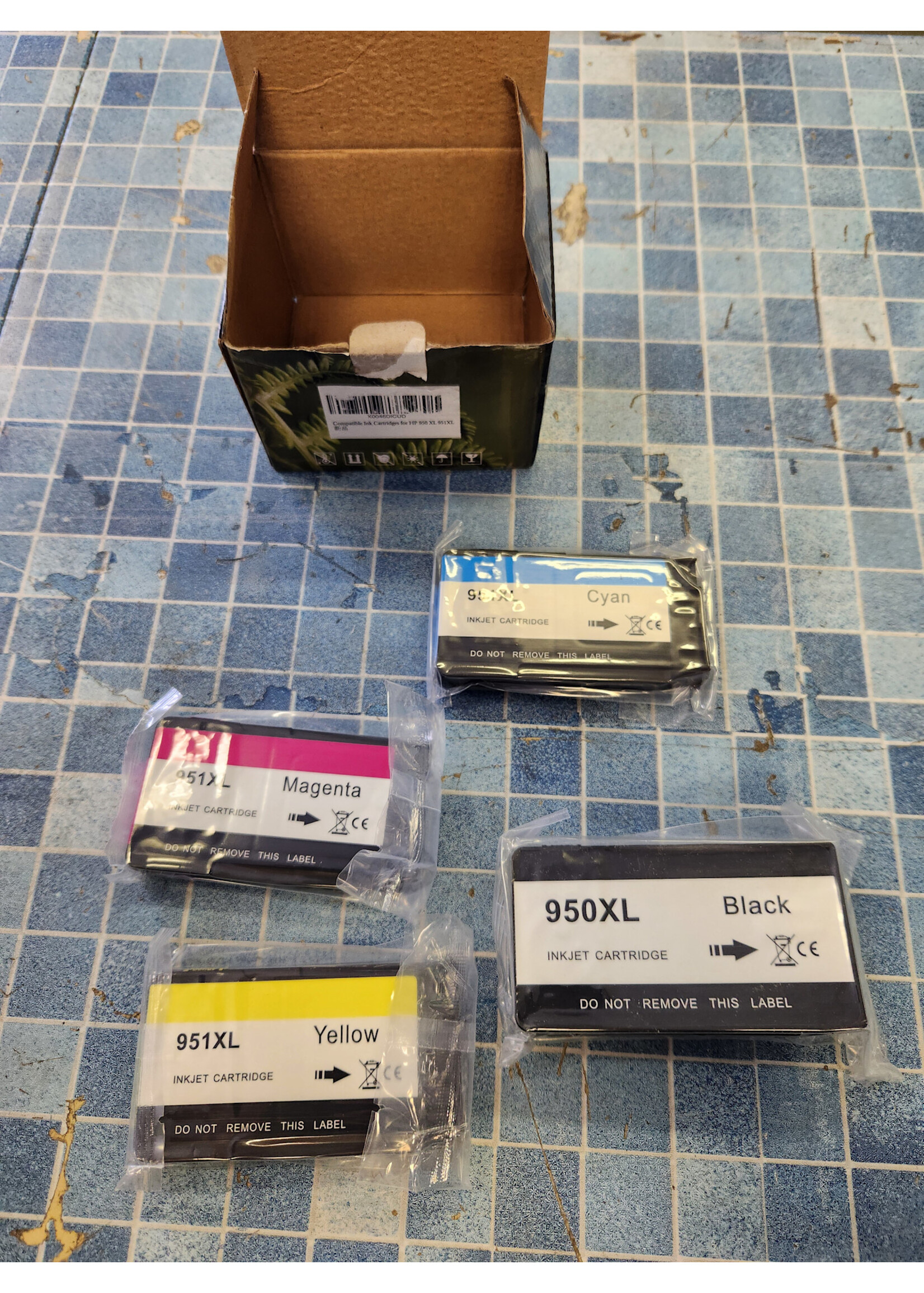 Ink Cartridges Compatible HP 950XL 951XL Yellow/Magenta/Cyan/Black