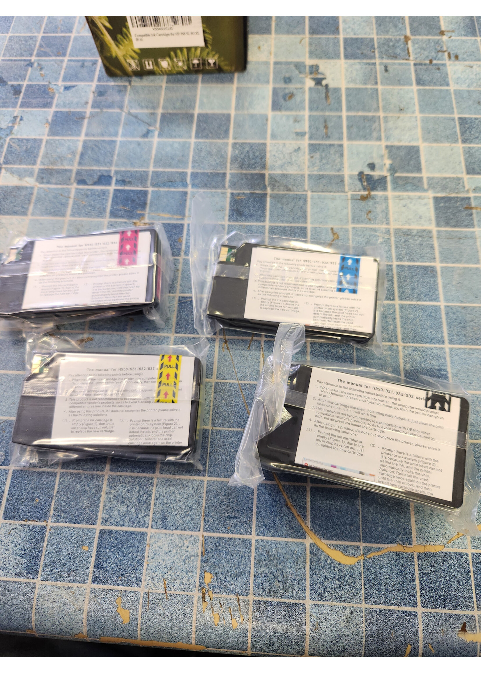 Ink Cartridges Compatible HP 950XL 951XL Yellow/Magenta/Cyan/Black