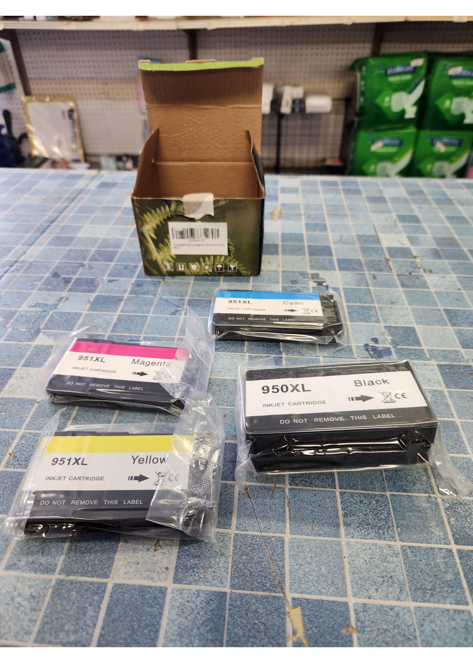 Ink Cartridges Compatible HP 950XL 951XL Yellow/Magenta/Cyan/Black