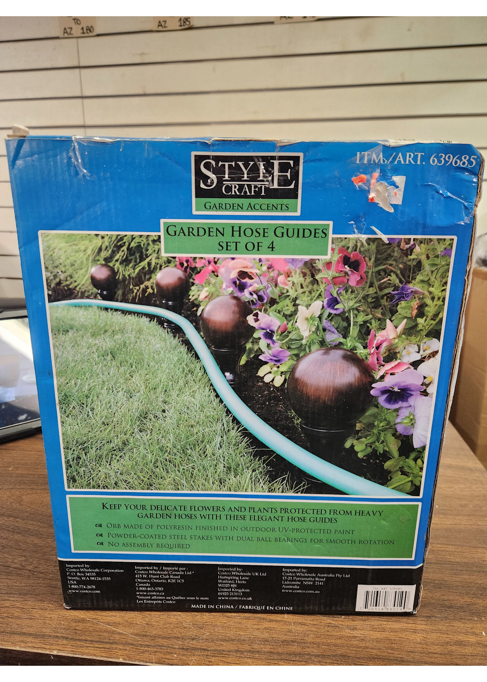 Style Craft Garden Hose Guides Set of 4
