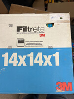 3M New in box- Filtrete 6ct 14x14x1 High Air Flow Filter by 3M 600 MPR Dust & Pollen Filter