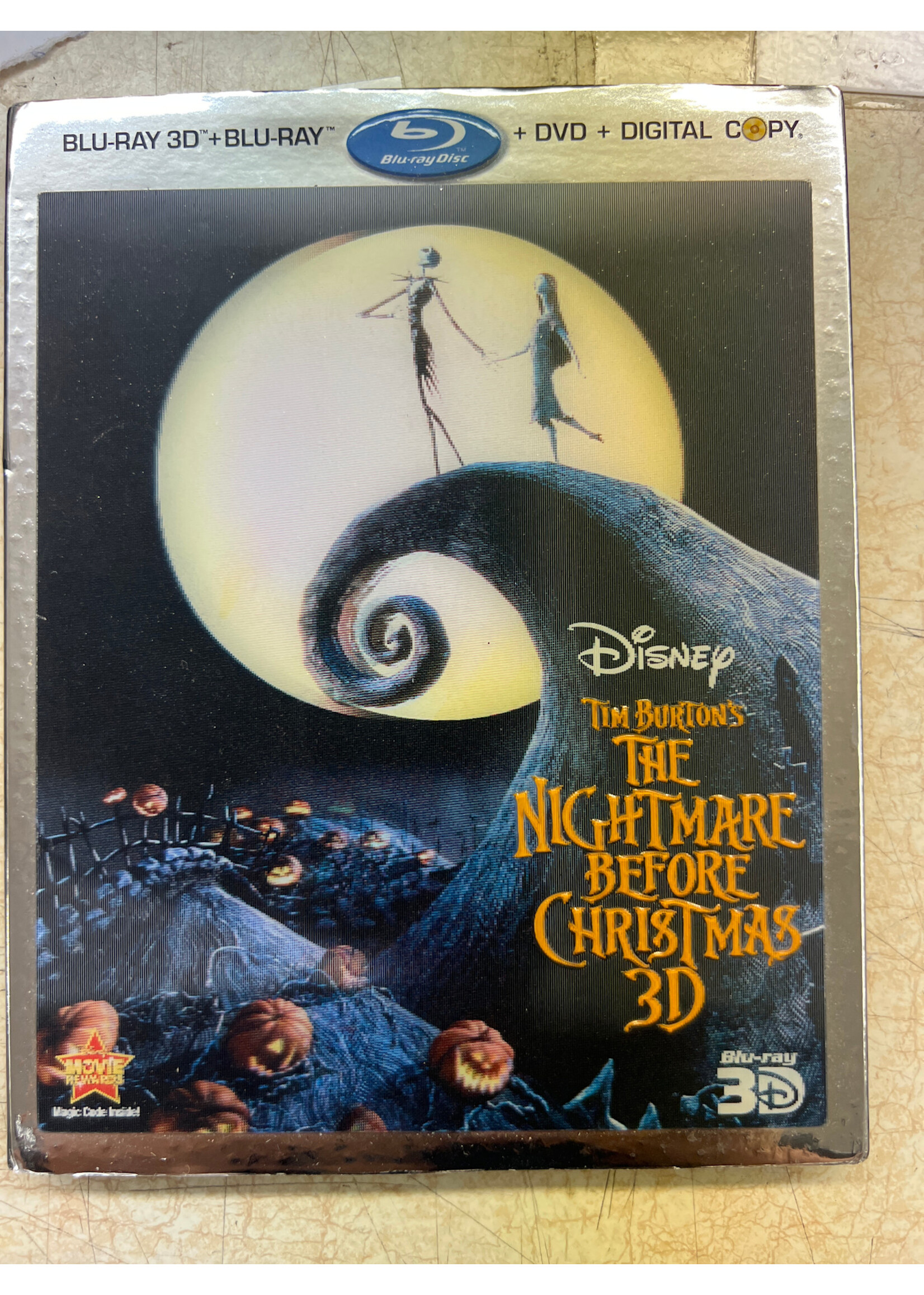 Tim Burton’s The Nightmare Before Christmas Blu-ray and DVD - does not include 3D