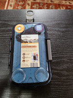 Adventuridge WaterTight 6" Smartphone Case Compatible Extreme Weather IPX6 Blue Tint
