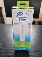 Great Value GE Refrigerator Replacement Filter Model GVF034 - Replaces GE XWF