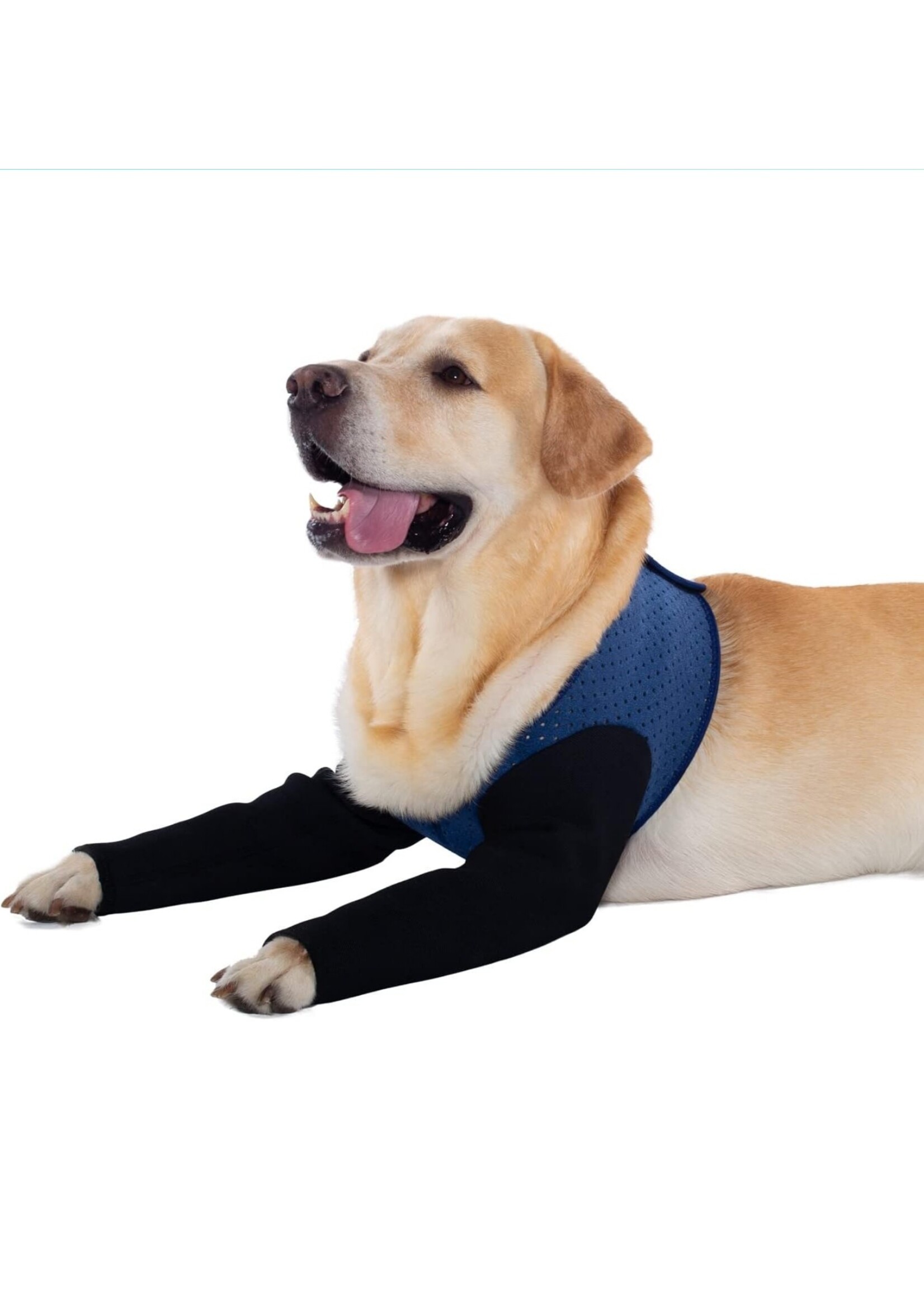 *Used XXL Coodeo Dog Recovery Sleeves, Cone Collar Alternative, Abrasion Resistant Dog Recovery Suit, Washable 2.5mm Thick and Waterproof, Pet Wounds Prevent Licking, Bite, Keep Dry