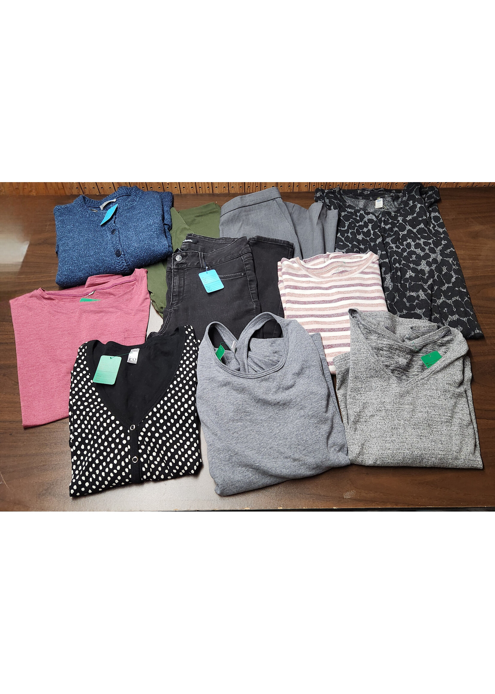 Wardrobe Refresh: 10 Piece Mixed Clothing Bundle