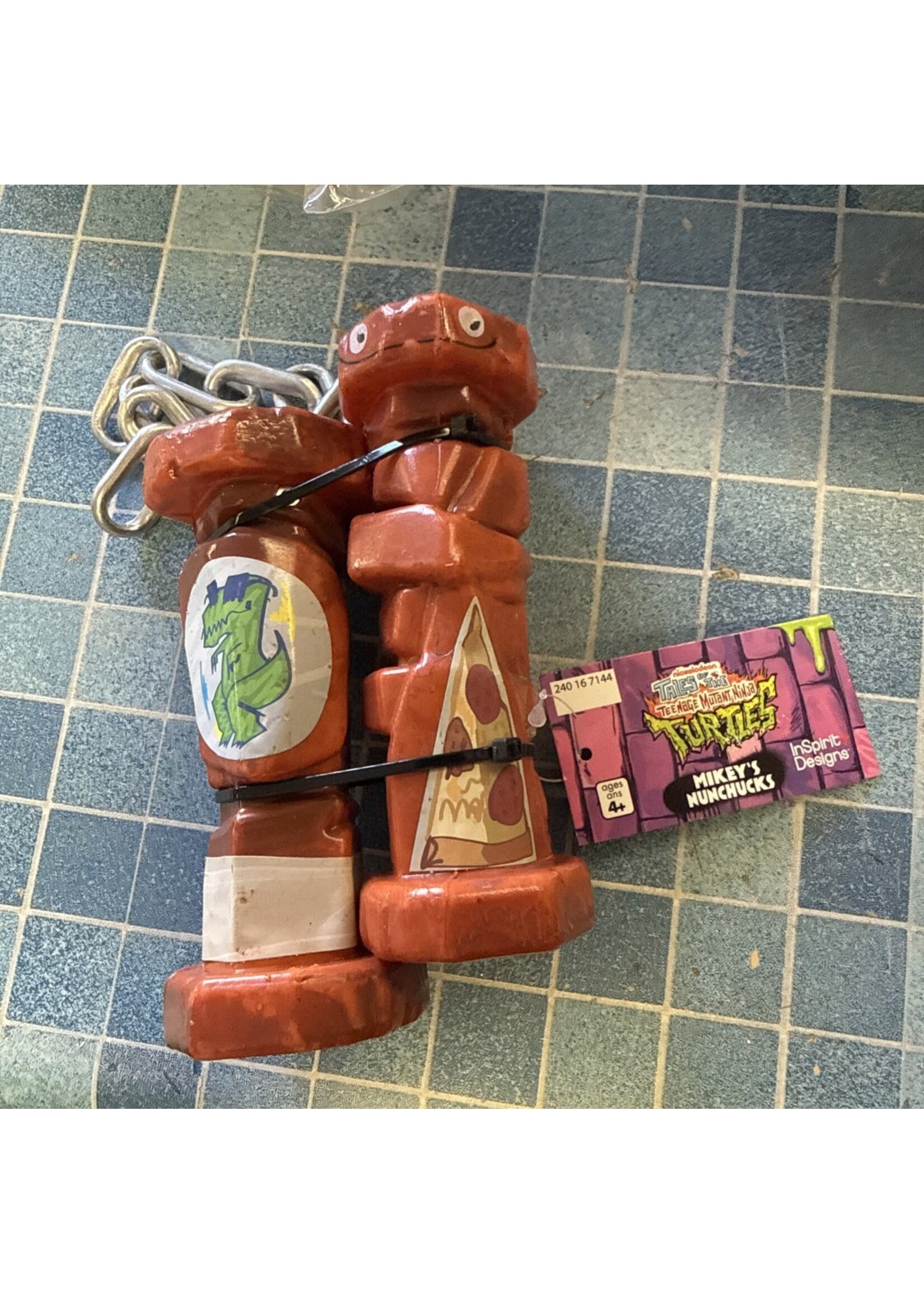 Nickelodeon TMNT Mikey Nunchucks Prop -Tales of the Teenage Mutant Ninja Turtles