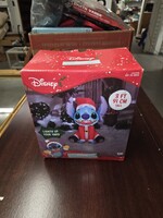 Disney Stitch Santa Hat Christmas Gemmy Airblown Inflatable 3 Ft