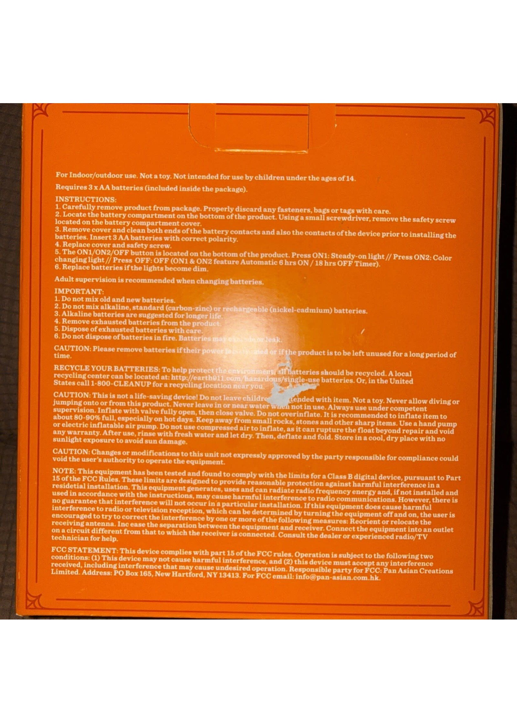 HYDE AND EEK Light-Up Inflatable Skull 32" Purple Black Red Halloween Decoration