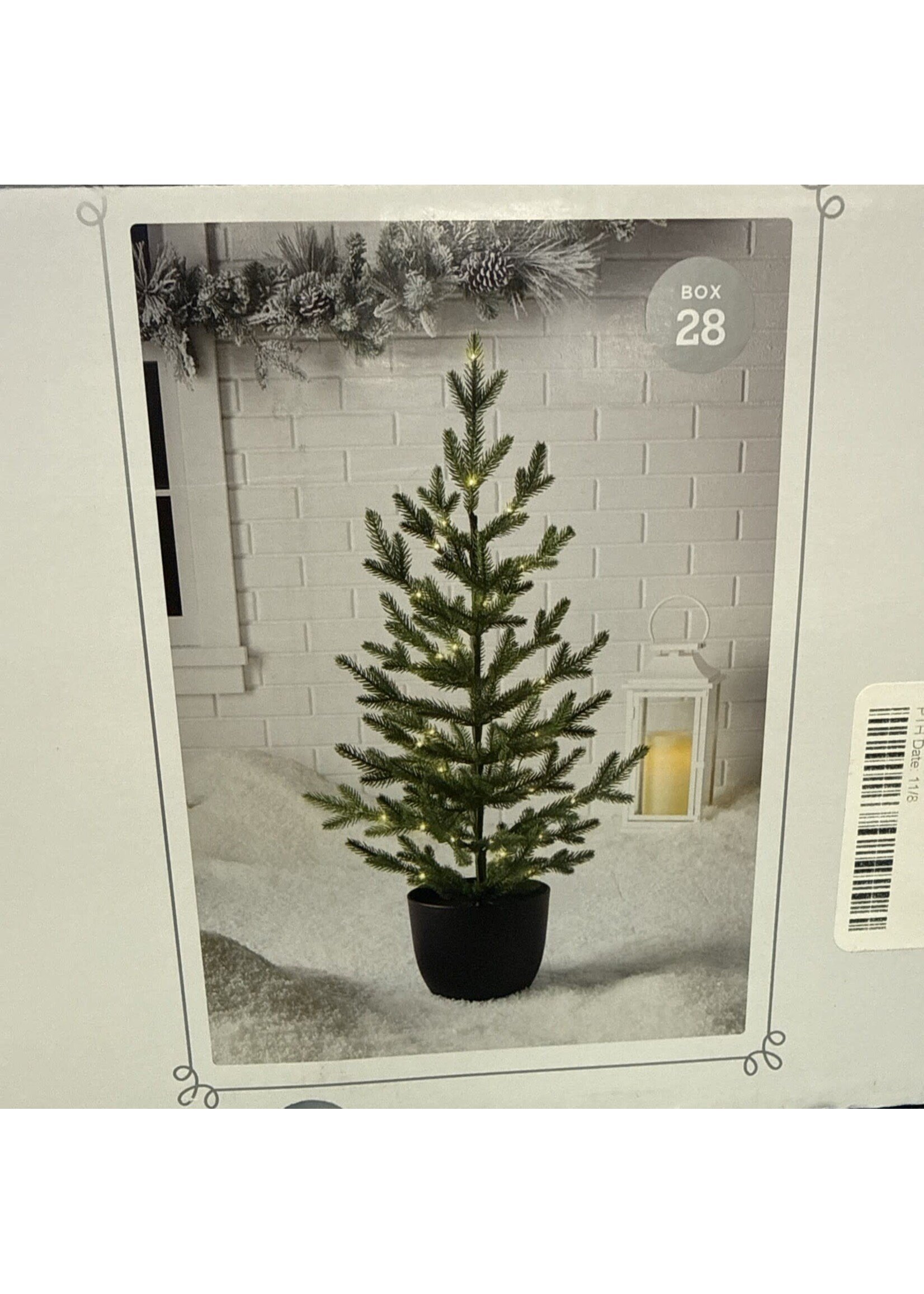 Wondershop Target 3’ Potted Balsam Fir LED Christmas Tree Pre-lit 210 Tips 35 WW