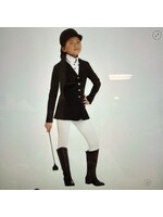 HalloweenCostumes.com Girl's Equestrian JockeyCostume - S Black/white