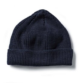 Houston Denim Co. Blue Ribbed Beanie