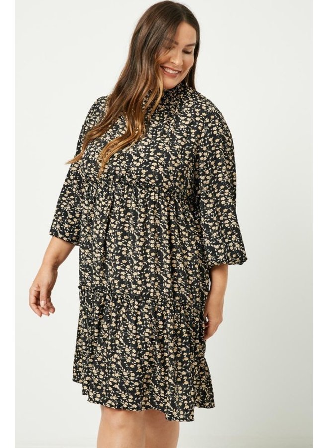 Floral Flowy Midi Dress - Kirby's Kloset