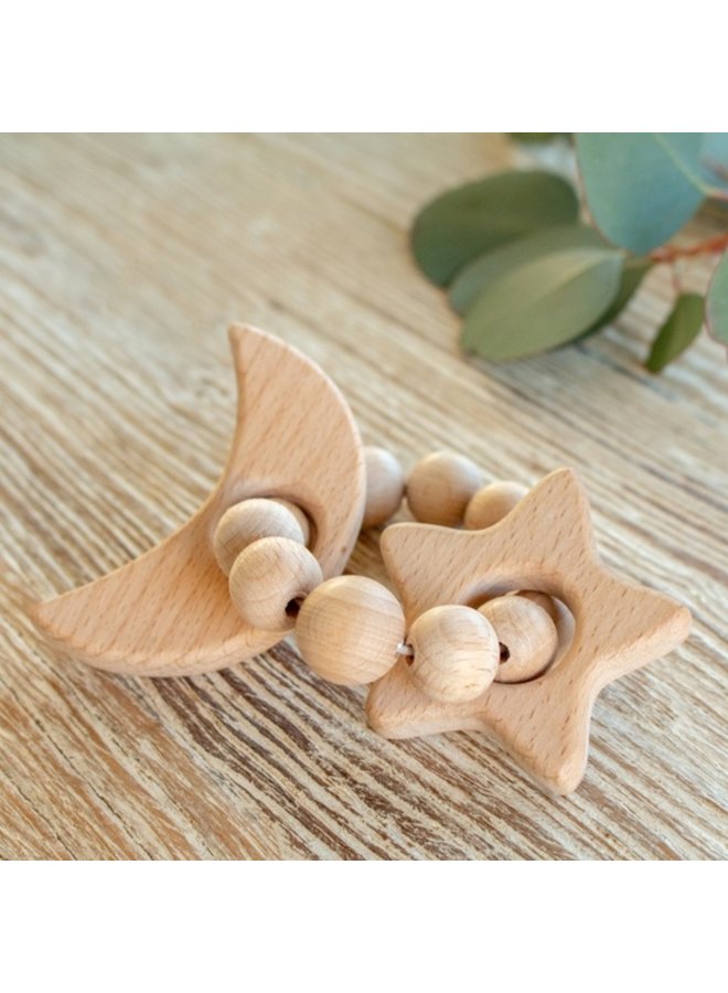 Natural Wooden Teether