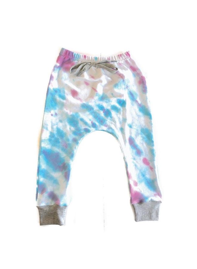 Cotton Candy Tie Dye Joggers - Kirby's 