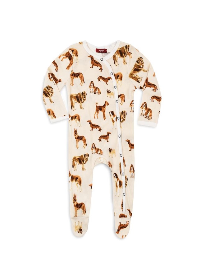 Dog Footed Romper