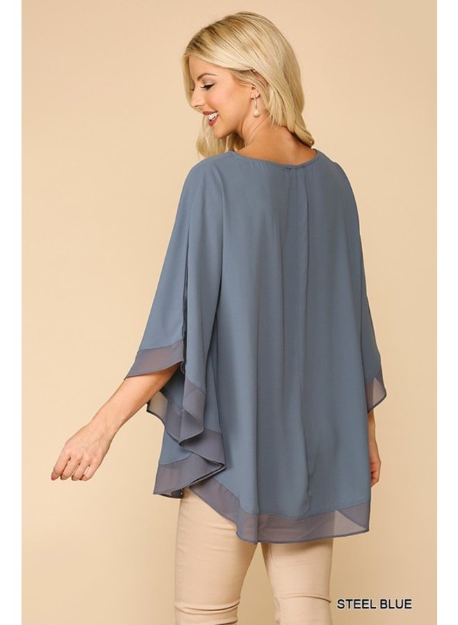flowy cape