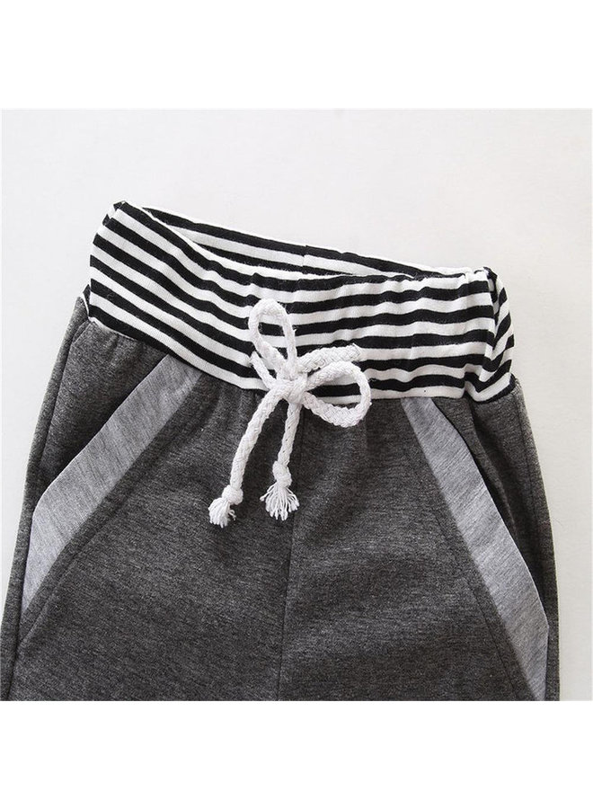 Striped Top & Pant Set