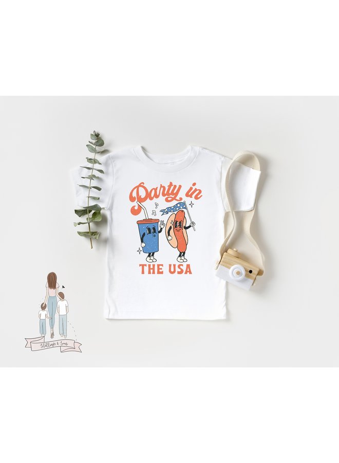 Party in the USA Kids Tee