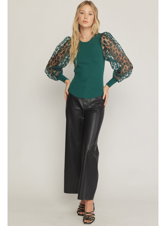 Statement Sleeve Sweater - Kirby's Kloset