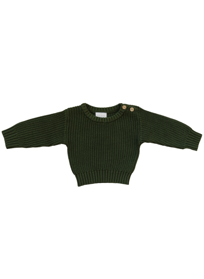 Green Knit Sweater
