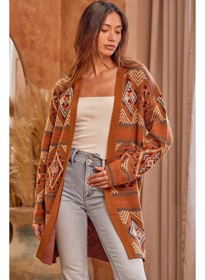 Aztec Cardigan - Kirby's Kloset