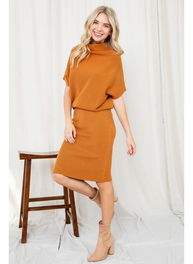Slouch Midi Sweater Dress - Kirby's Kloset