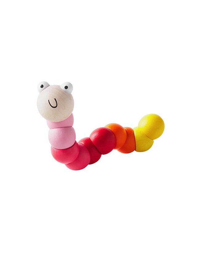 Wooden Wiggly Worm