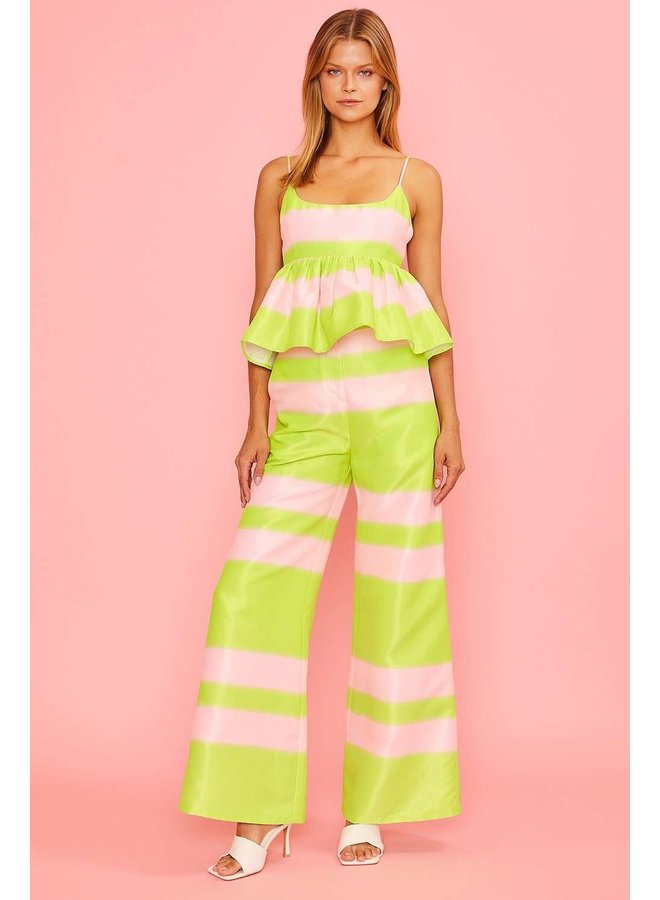 Striped Wide Leg Pants