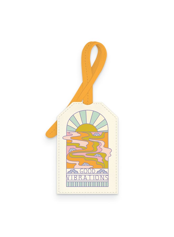 Slide Out Luggage Tag