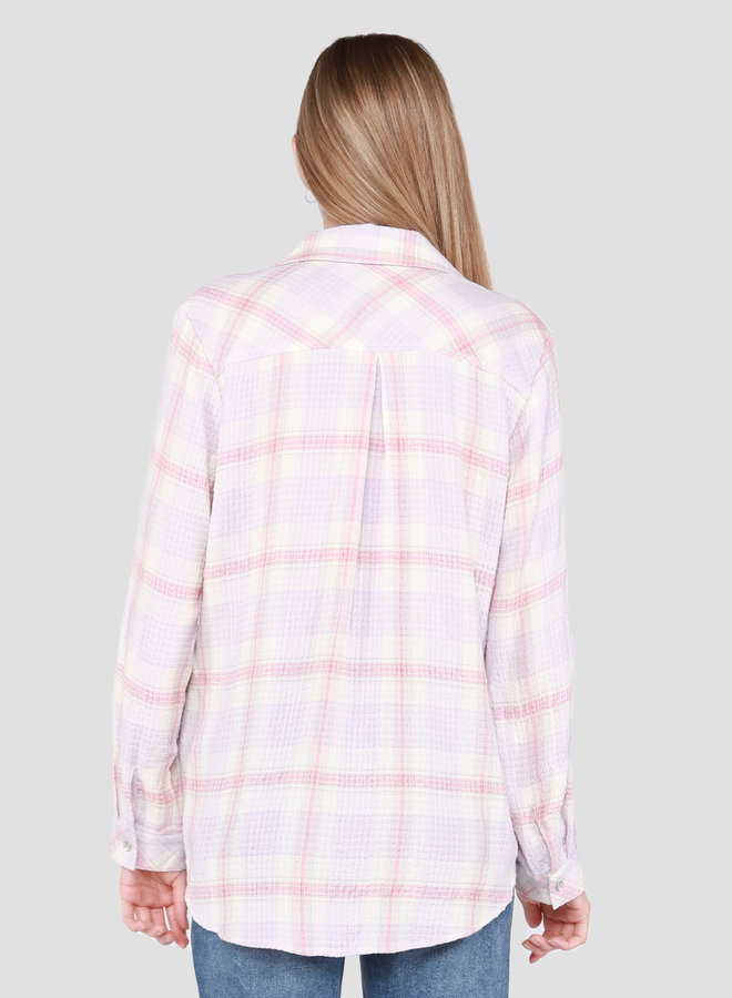 Plaid Button-Up