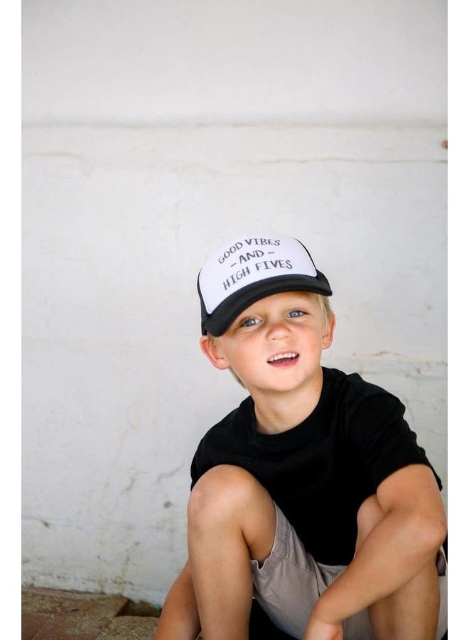 Good Vibes Toddler Trucker Hat