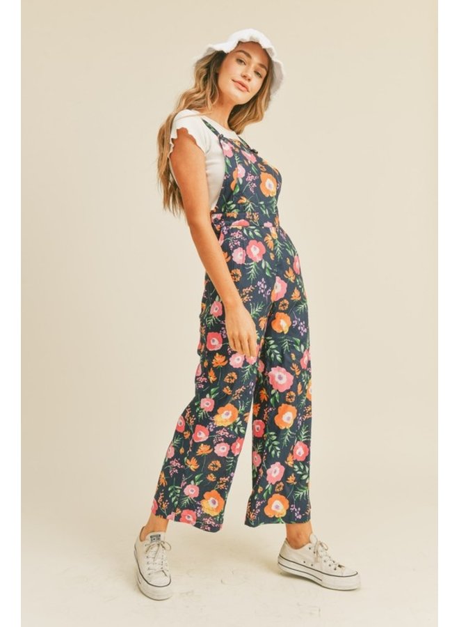 overalls Floral print in Daphne - Boho-Chic Clothing