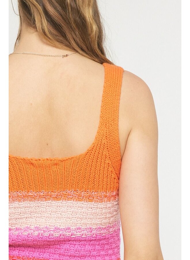 Crochet Fitted Midi Dress