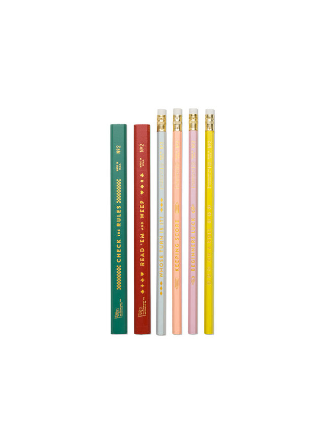 Game Night Pencil Set