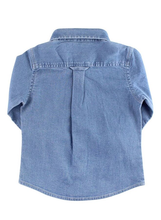 Lightwash Denim Button-Down