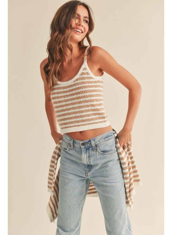 Crochet Scalloped Tank - Kirby's Kloset