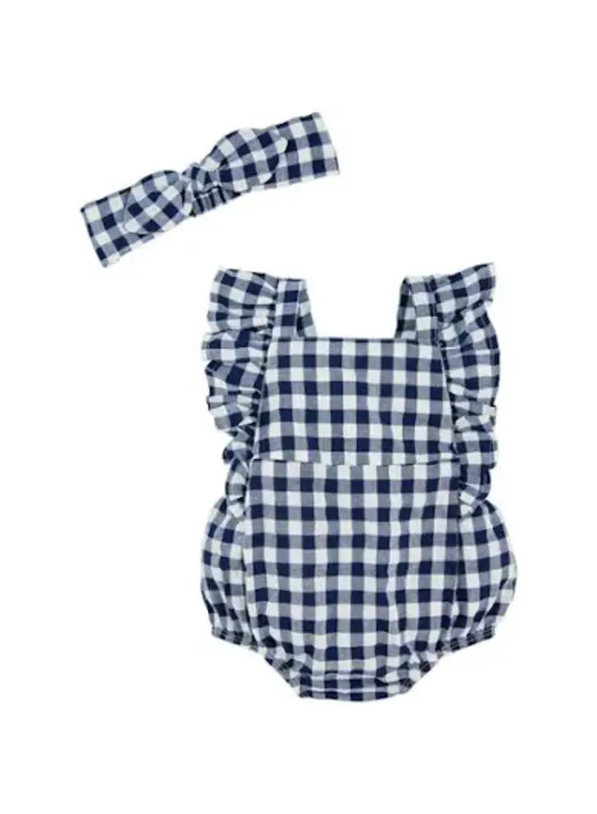Gingham Bubble with Bow