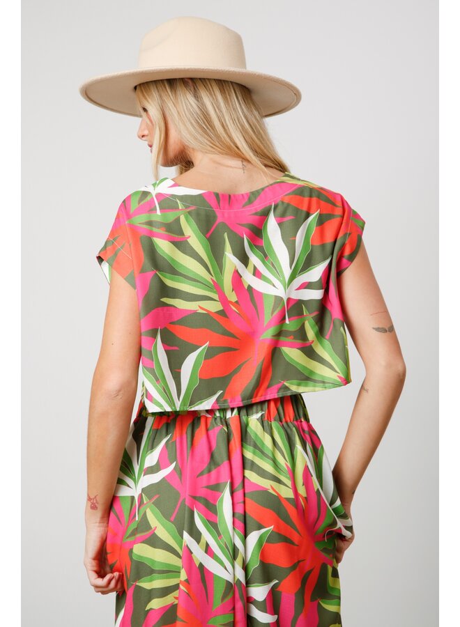 Tropical Skirt/Top Set