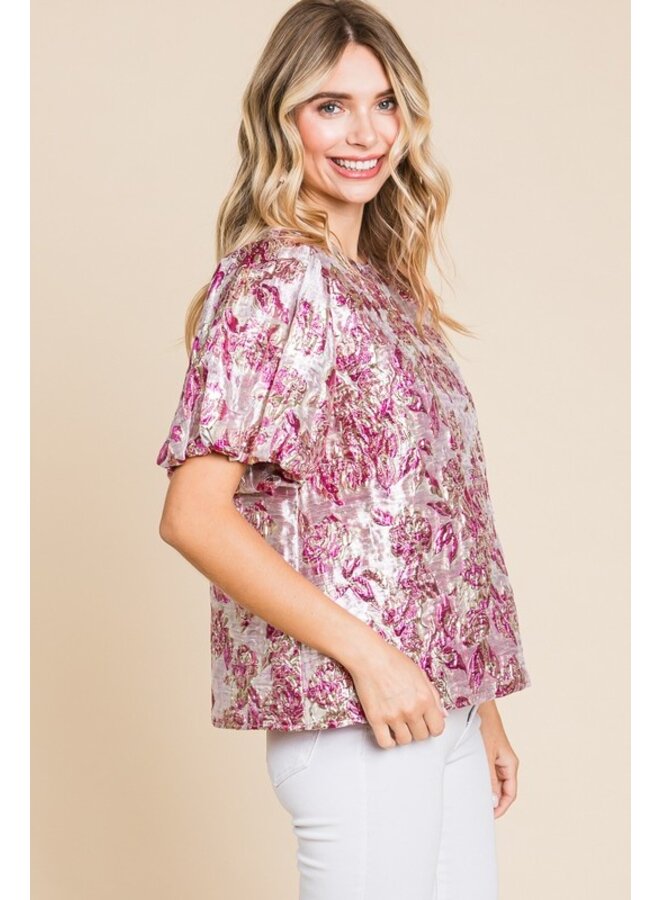 Floral Tapestry Blouse