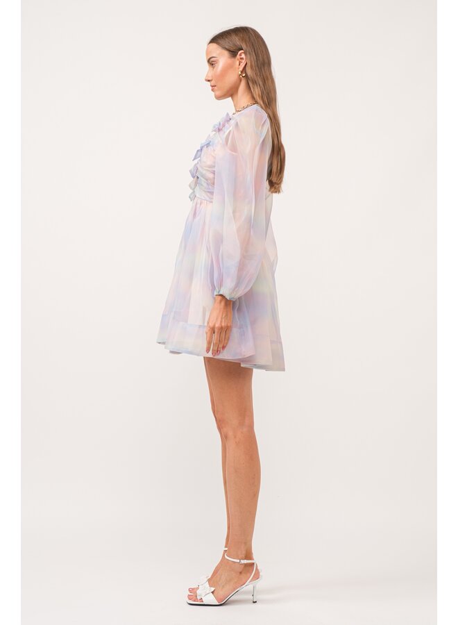 Pastel Bow Mini Dress