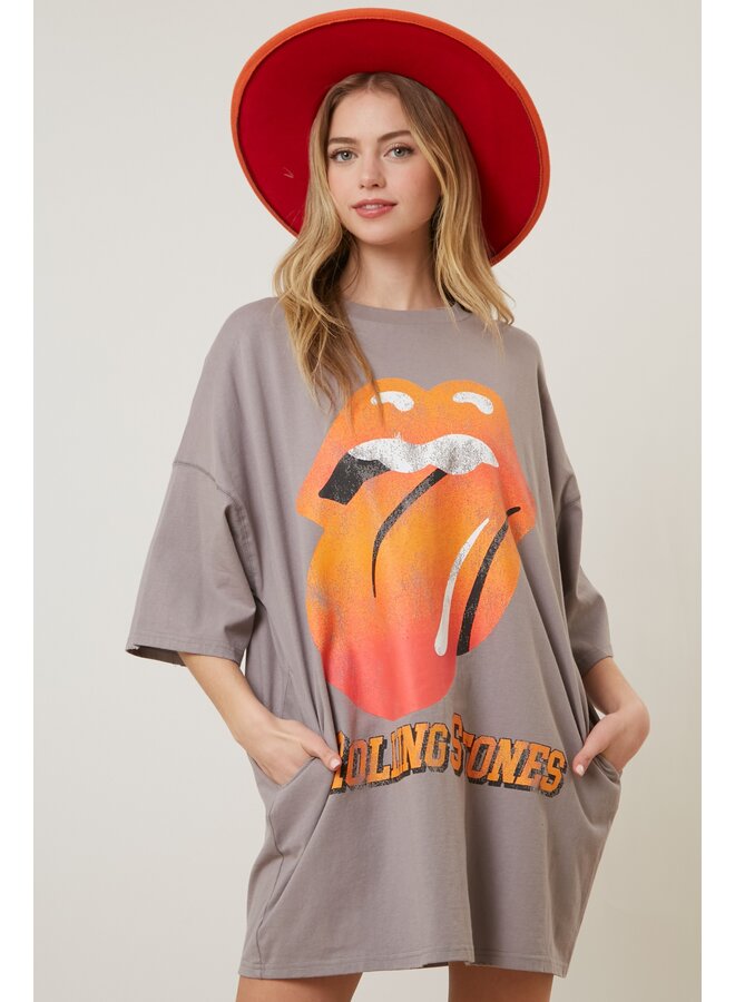 Rolling Stones T-Shirt Dress