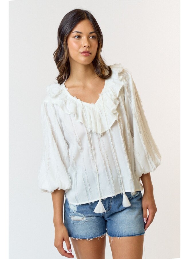 Tassel Trim Top