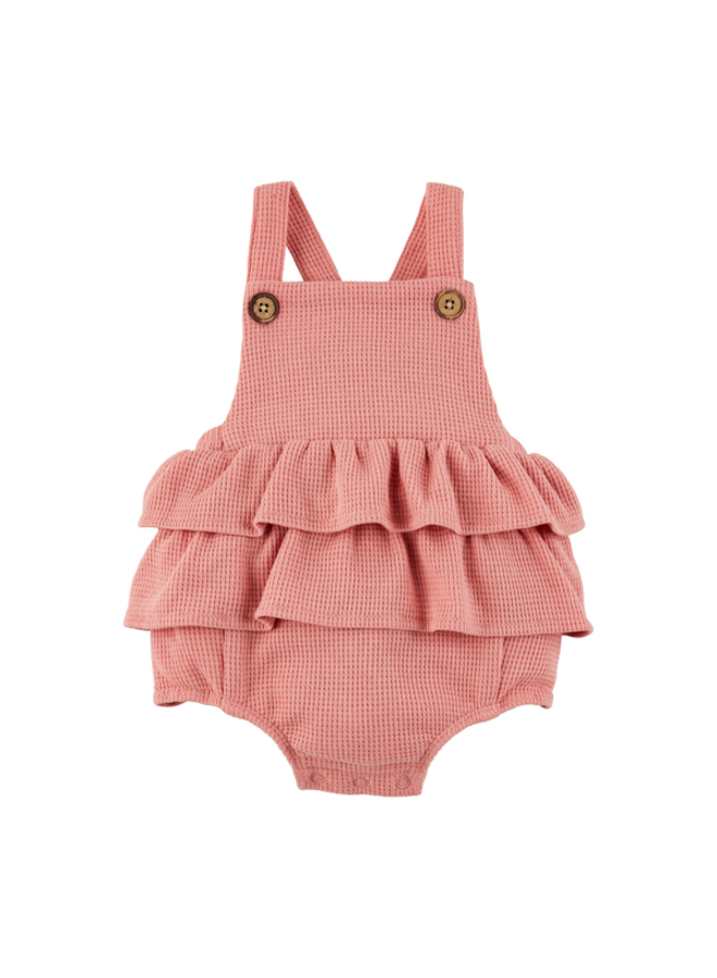 Pink Ruffle Romper