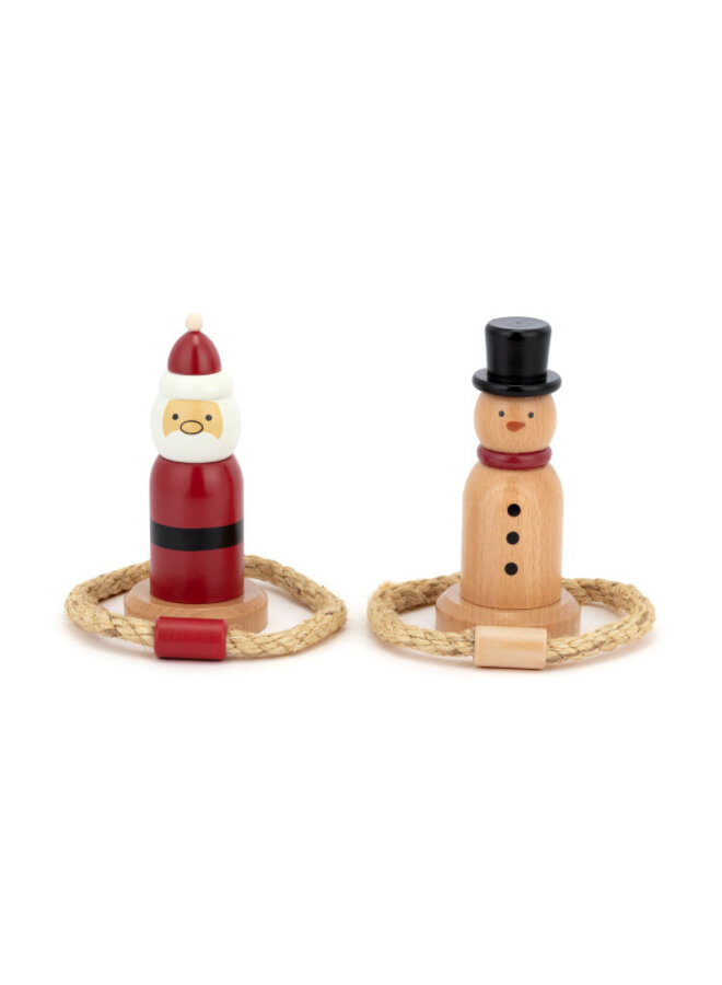 Santa & Snowman Ring Toss