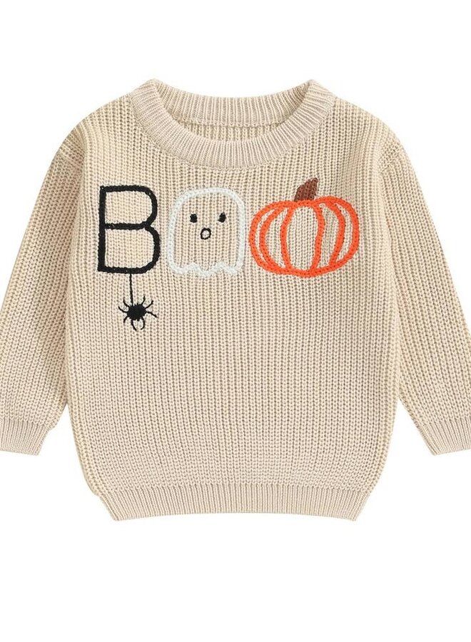 Boo Halloween Sweater