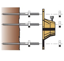 Cast Tree Mount SS Hanger Bolts (CTREEH1)