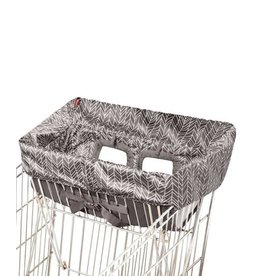 Shopping Cart Cover Grey Feather