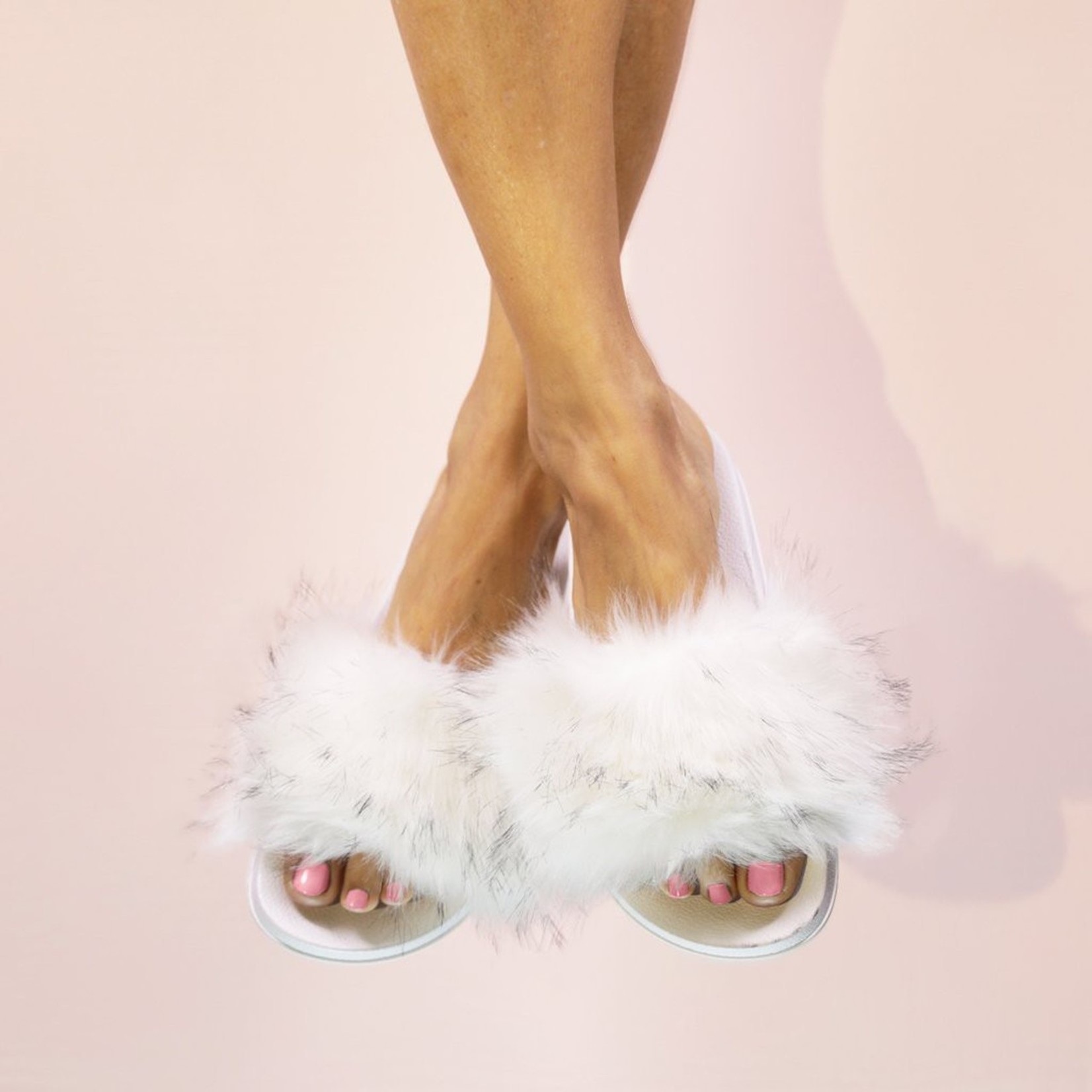 Slippers Furry Slides