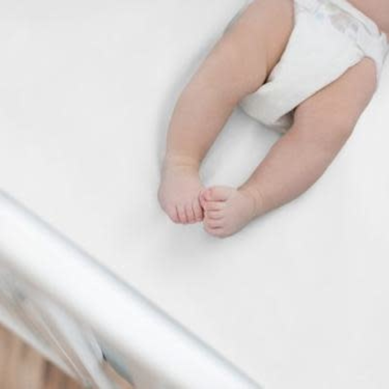 Crib Sheet Twill White